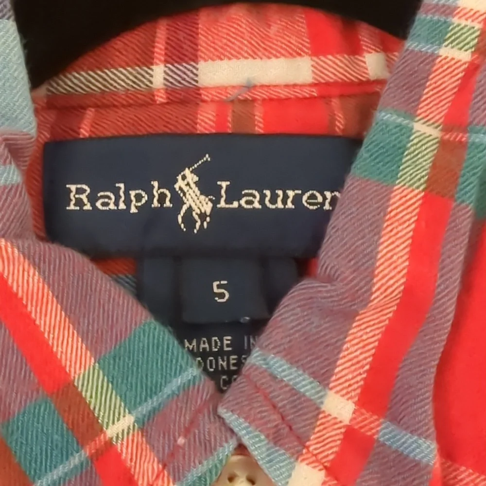 Ralph Lauren | Plaid Button‎ down Longsleeve Shirt